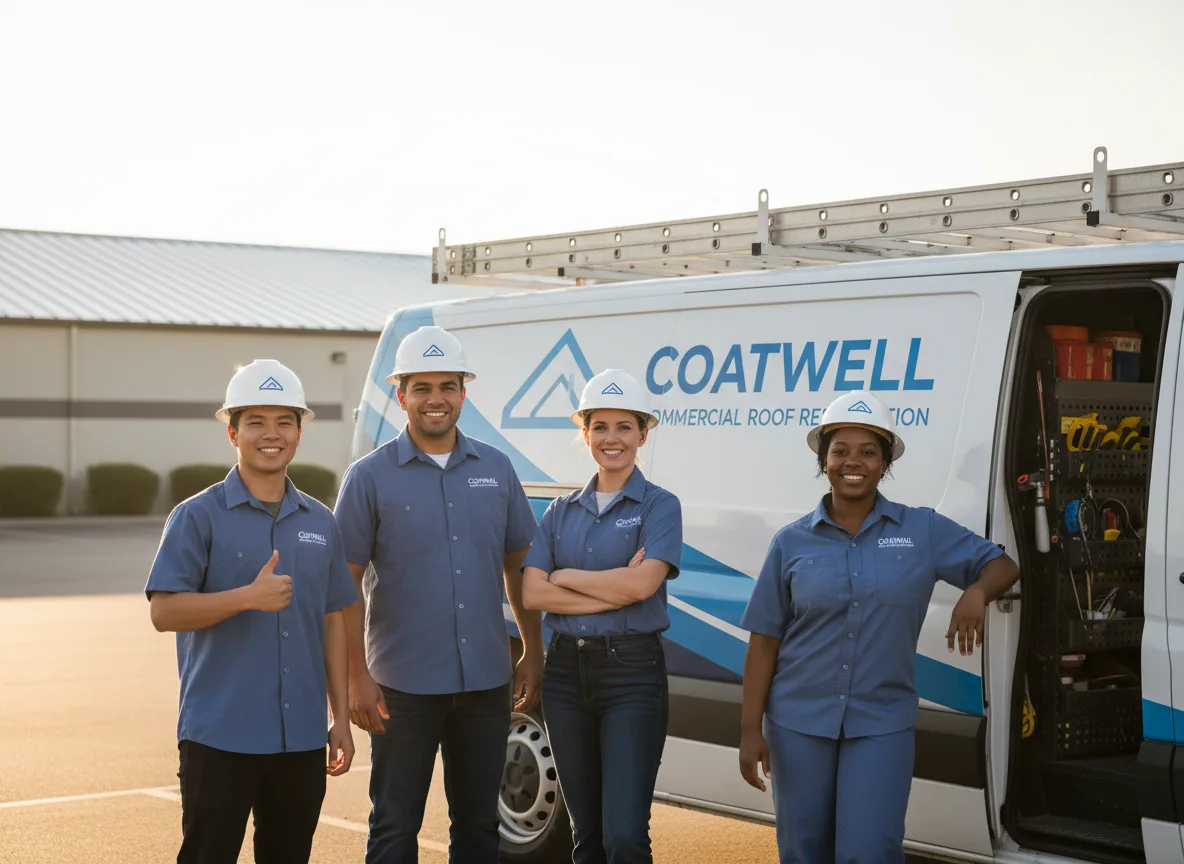 Commercial roof coating company in Weston, PA